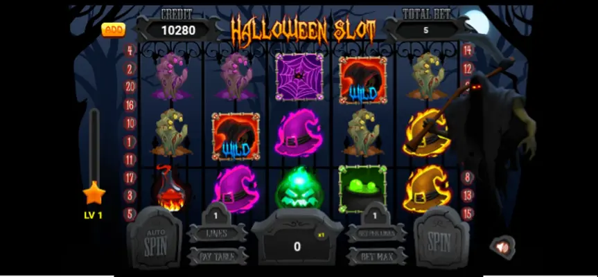 HalloweenSlot android App screenshot 4