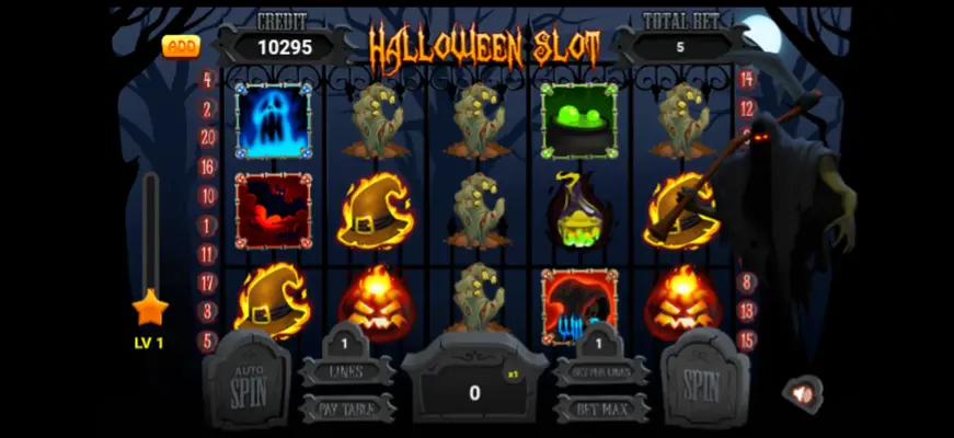 HalloweenSlot android App screenshot 5