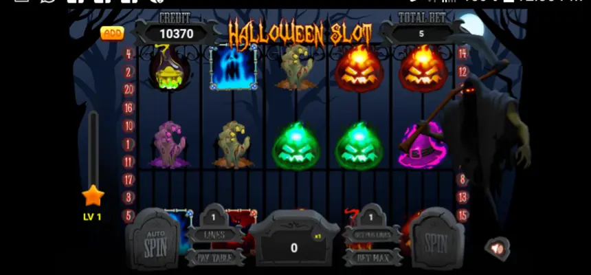 HalloweenSlot android App screenshot 6